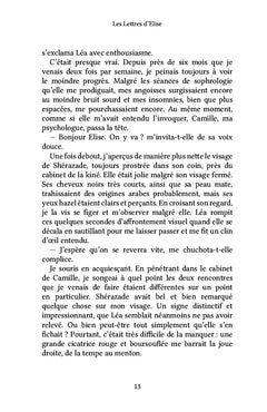 Les lettres d'Elise