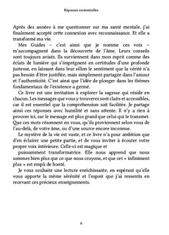 Réponses existentielles