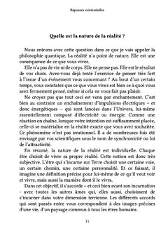 Réponses existentielles