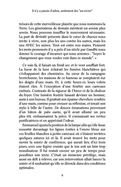 Il n'y a jamais d'adieu, seulement des au revoir