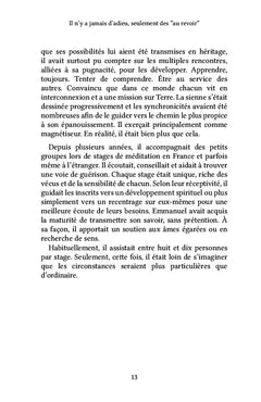 Il n'y a jamais d'adieu, seulement des au revoir