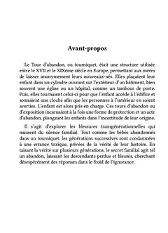 Le Tour d'abandon, tome 1
