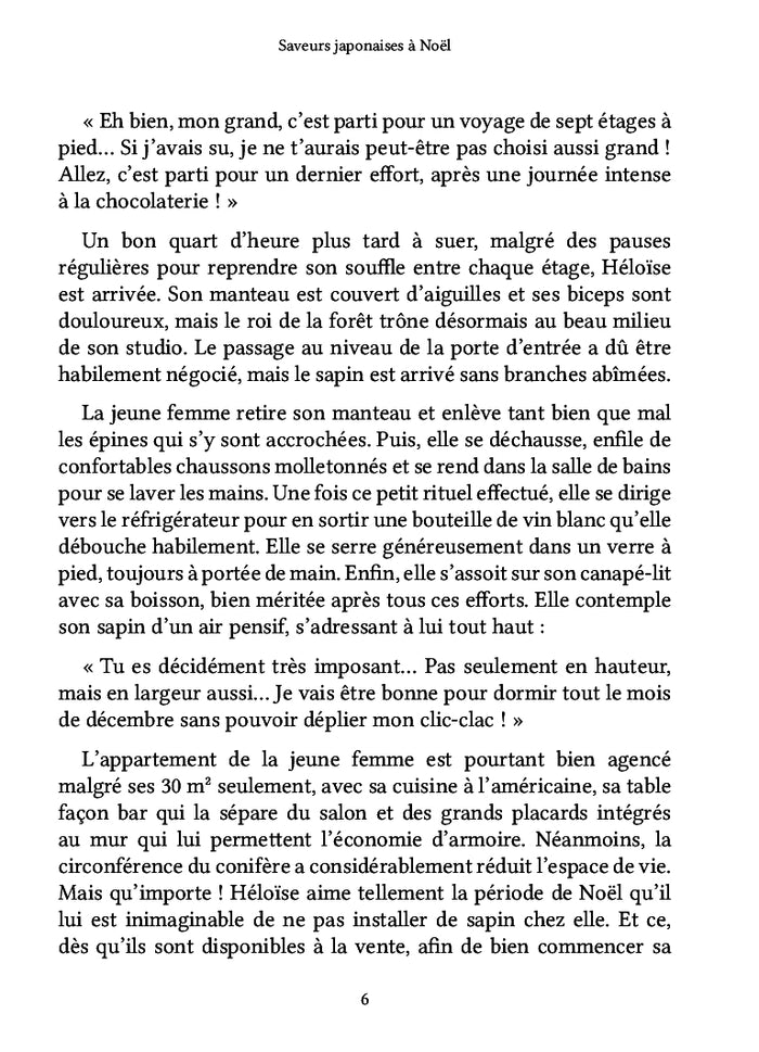 Saveurs japonaises à Noël