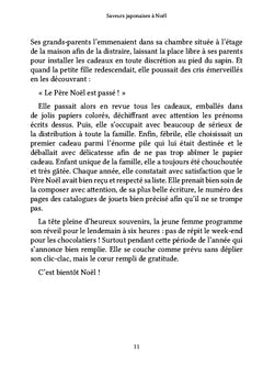 Saveurs japonaises à Noël