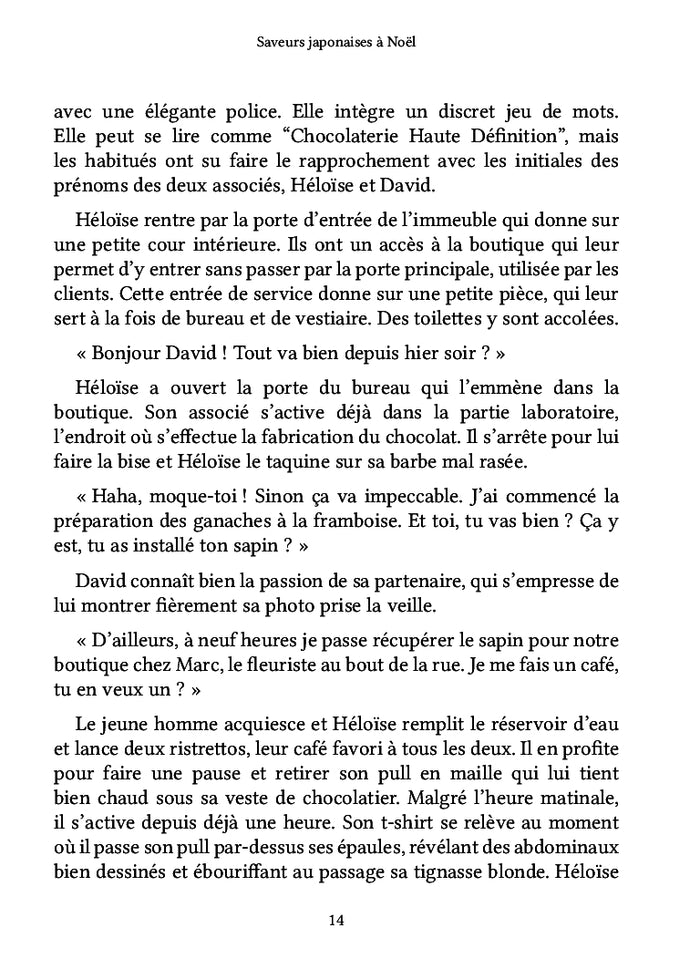 Saveurs japonaises à Noël