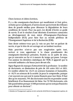 Guide de survie de l'enseignant-chercheur indépendant