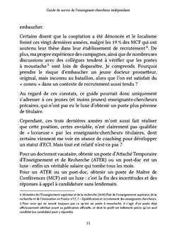 Guide de survie de l'enseignant-chercheur indépendant