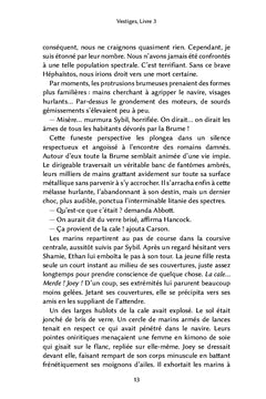 Vestiges, Livre 3