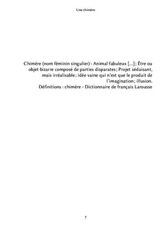 Une chimère