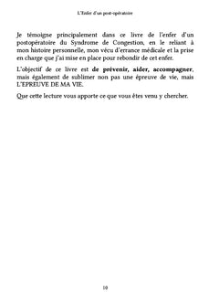 L'Enfer d'un post-opératoire