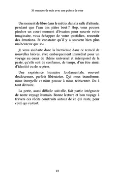 20 nuances de noir avec une pointe de rose