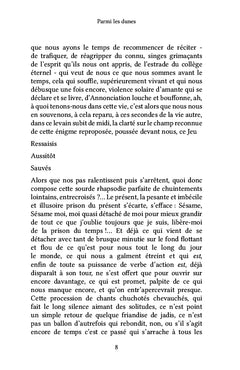 Parmi les dunes: Cinq chants enfuis