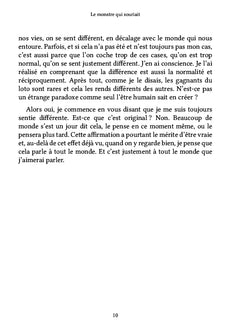 Le monstre qui souriait