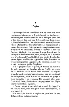 Et mettre un pied devant l'autre