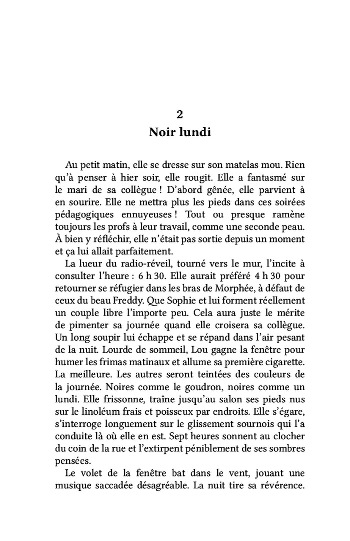 Et mettre un pied devant l'autre