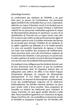 COVID-19 : La Résistance intergénérationnelle