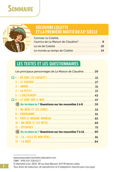 Bibliocollège - La maison de Claudine, Colette