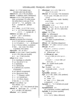 Mots et noms de l'Egypte ancienne