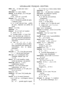 Mots et noms de l'Egypte ancienne