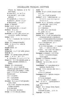 Mots et noms de l'Egypte ancienne