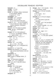 Mots et noms de l'Egypte ancienne