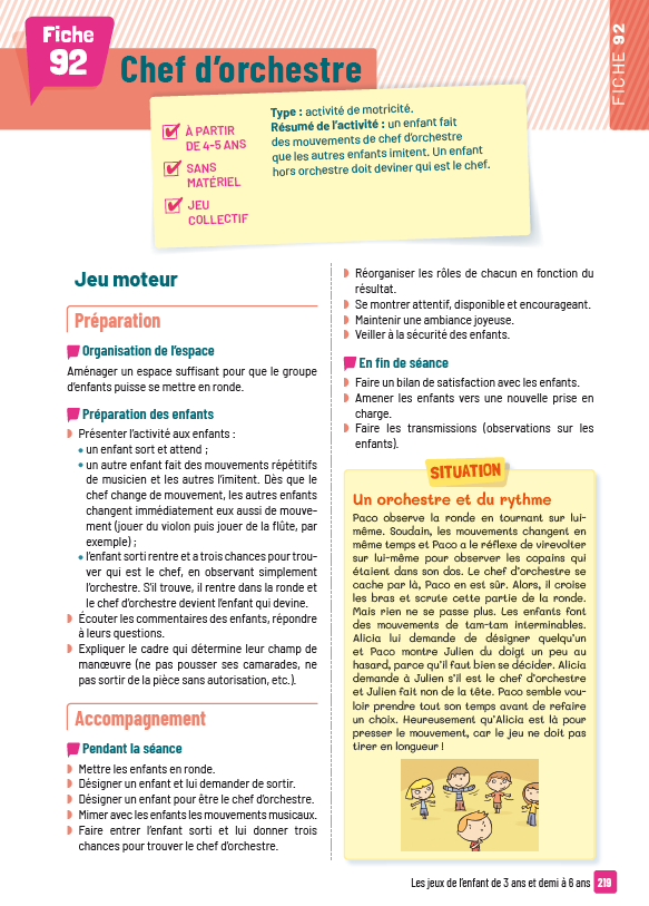 120 activités et jeux pour les 0-6 ans