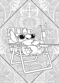 Atelier de coloriages - Mandala Stitch