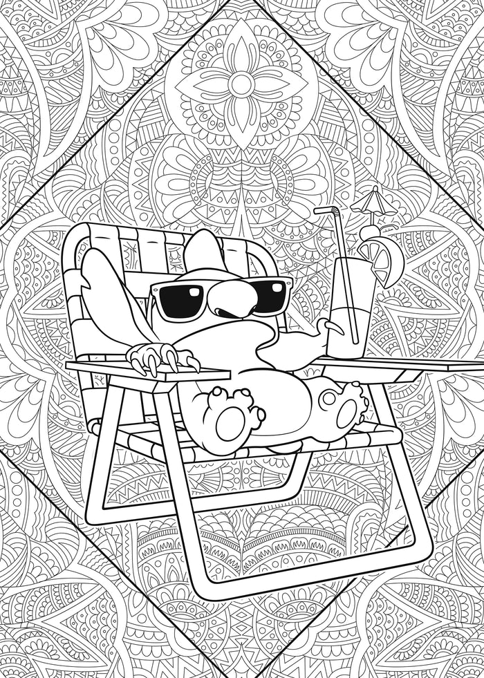 Atelier de coloriages - Mandala Stitch