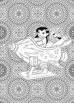 Atelier de coloriages - Mandala Stitch