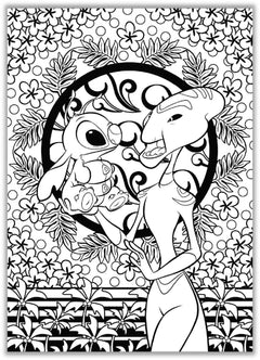 Atelier de coloriages - Mandala Stitch