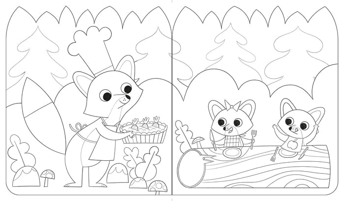 coloriages Dans mon jardin