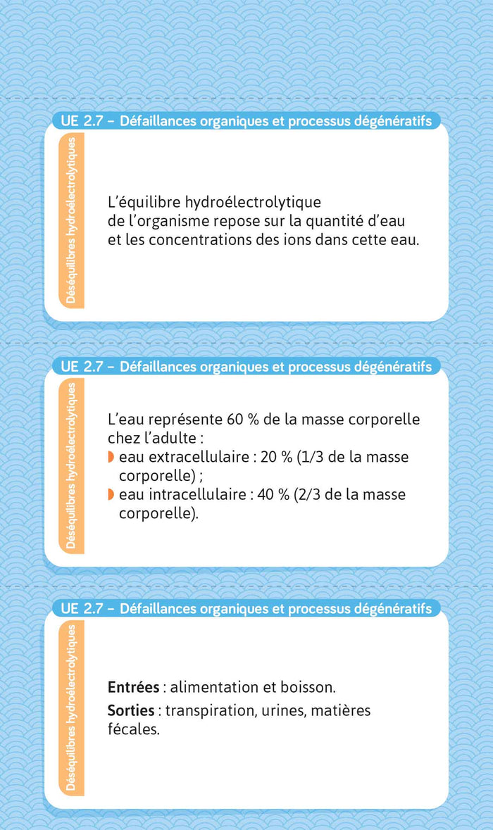 Flashcards IFSI.  UE 2 et UE 4 du semestre 4