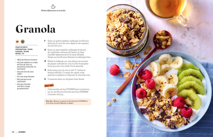 90 recettes pour intestin irritable