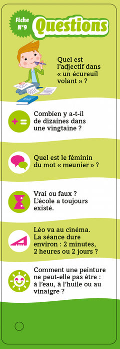 Les incollables - 250 quiz pour réviser - Du CE1 au CE2