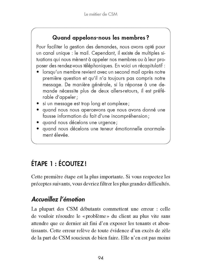 Customer Happiness Manager