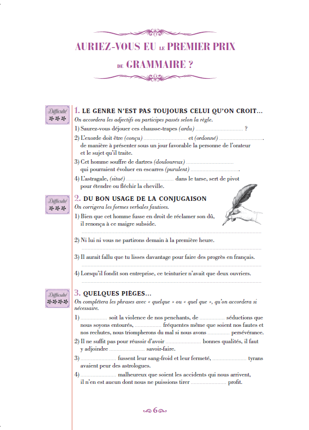 Le grand livre des exercices d'orthographe