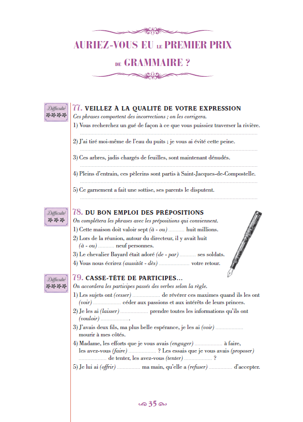 Le grand livre des exercices d'orthographe