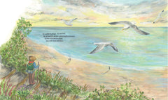 Souris au bord de la mer