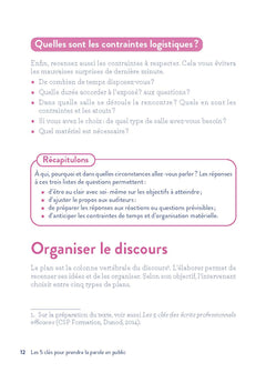 Les 5 clés pour prendre la parole en public