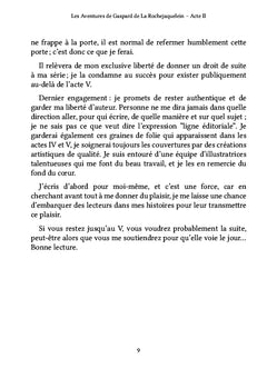 Les Aventures de Gaspard de La Rochejaquelein - Acte II