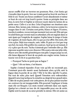 Le Testament de Tacha
