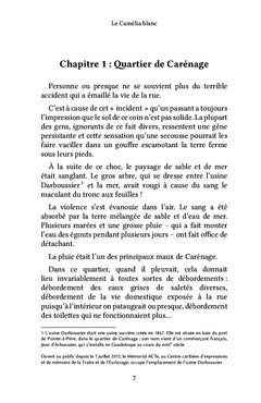 Le Camélia blanc