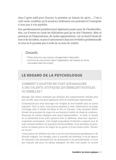 Manager les talents atypiques