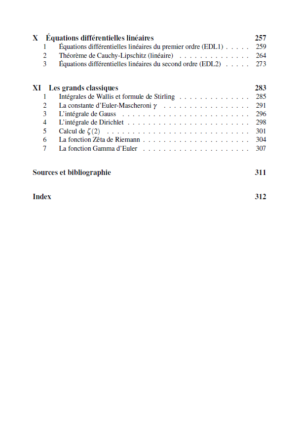 Les 150 théorèmes d'analyse incontournables