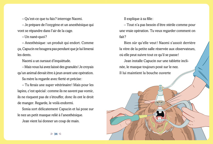 Naomi, fille de vétérinaire - Urgence lapin ! - Tome 2