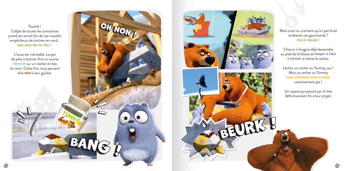 Grizzy et les Lemmings - Ours à tartiner