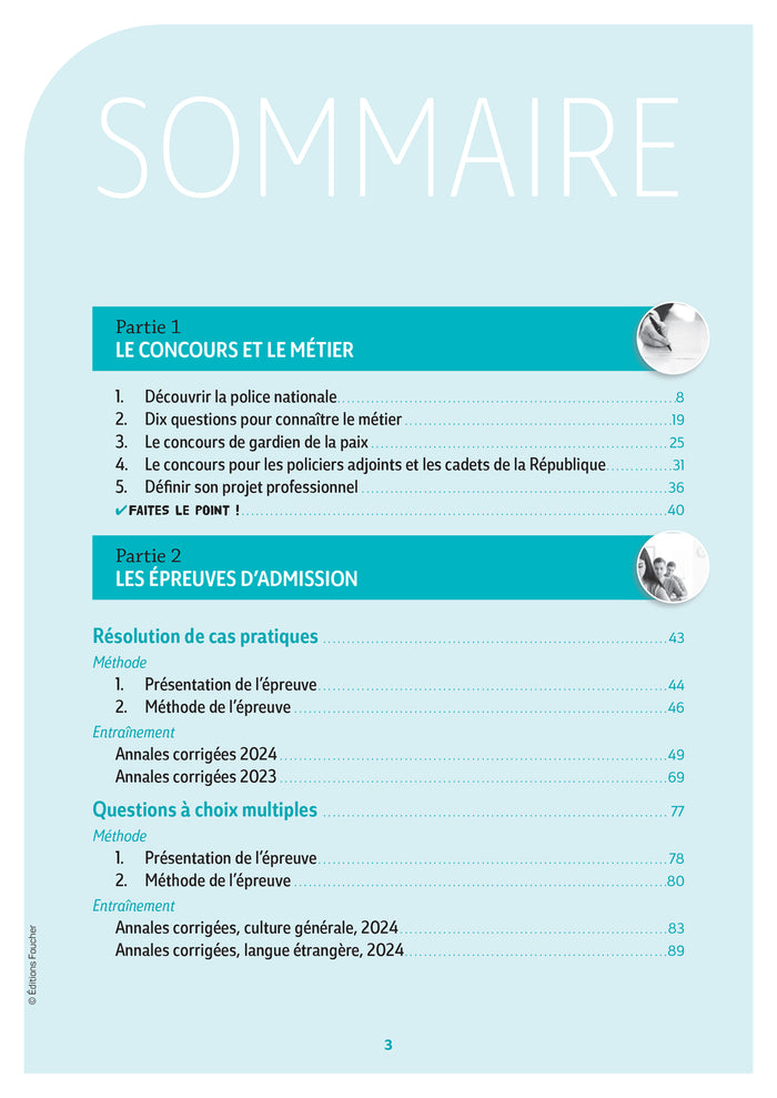 Réussite Concours - Gardien de la paix - 2025-2026