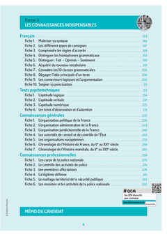 Réussite Concours - Gardien de la paix - 2025-2026