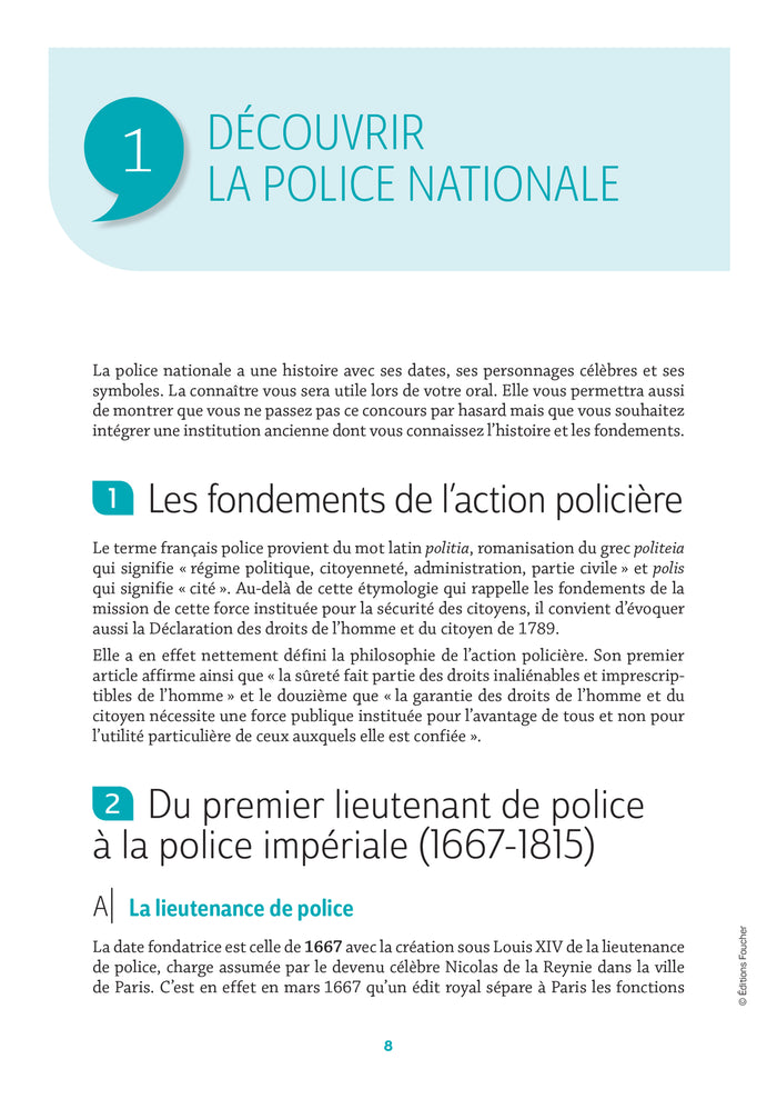 Réussite Concours - Gardien de la paix - 2025-2026