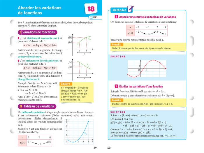 Fiches bac - Maths 2de